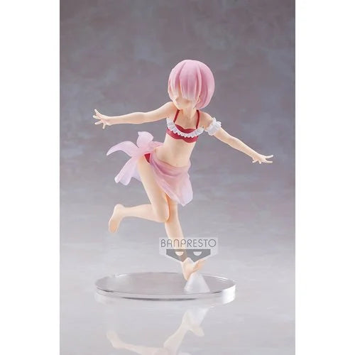BANPRESTO Re:Zero Starting Life in Another World Ram Celestial Vivi Statue